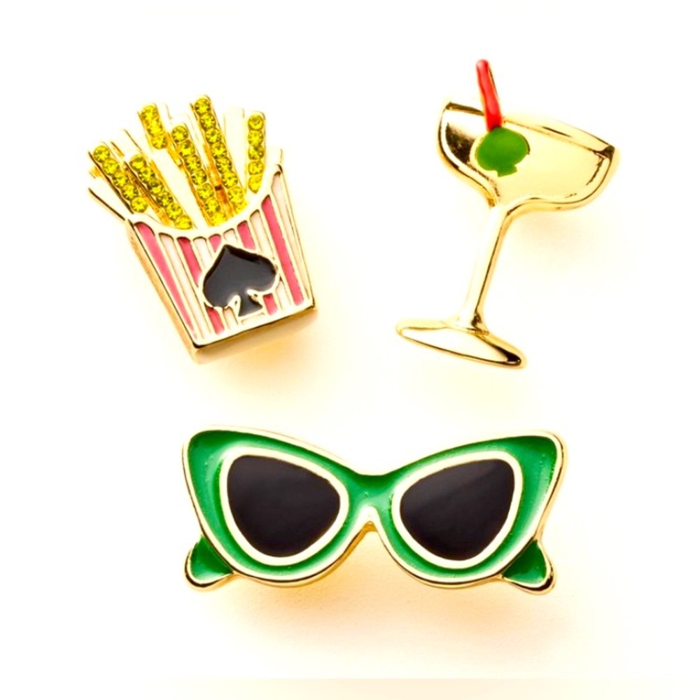 Kate Spade Pin Set - Picture 2 of 5